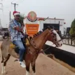 Anobb Global CEO Rode Horse to Church to Worship God for Christmas Carol